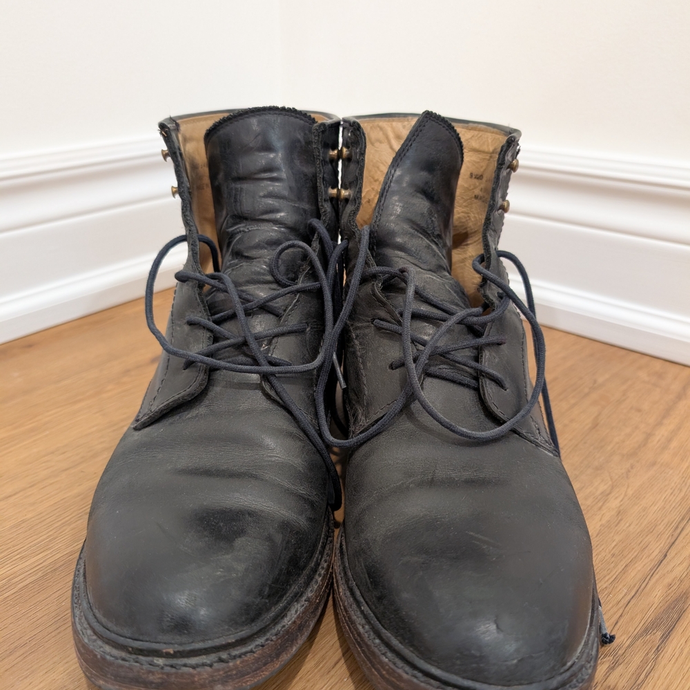 Frye Black Leather Men's Boots